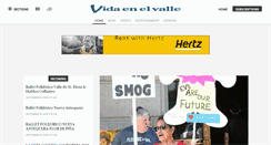 Desktop Screenshot of blogs.vidaenelvalle.com