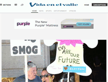 Tablet Screenshot of blogs.vidaenelvalle.com